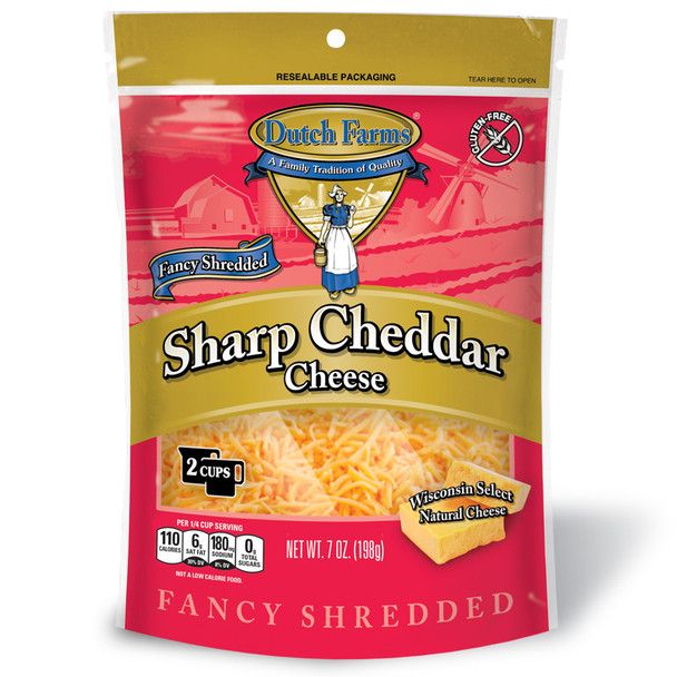 Shredded Cheddar Jack Cheese