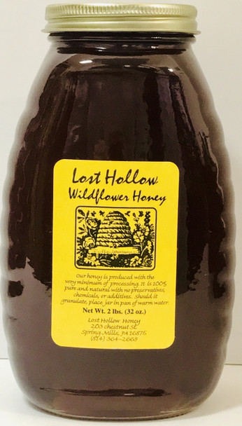 Lost Hollow Wildflower Honey- 2 lb - Way Fruit Farm