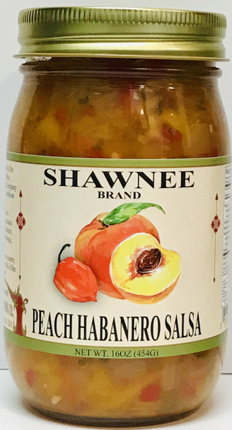 Shawnee Peach Habanero Salsa