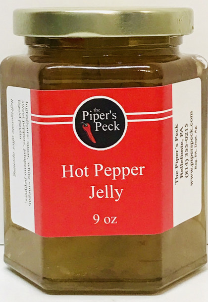 The Piper's Peck Hot Pepper Jelly