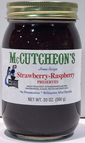 McCutcheon's Strawberry Raspberry Preserves