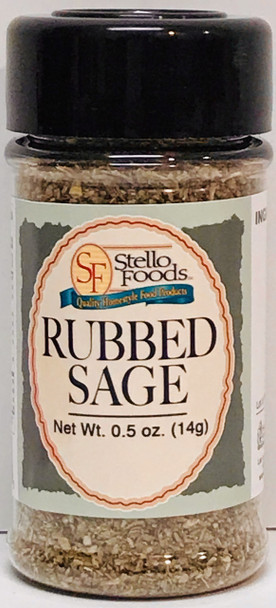 Stello Foods Rubbed Sage 0.7 Oz