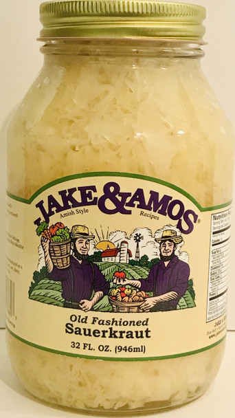 Jake & Amos Sauerkraut 32 oz.