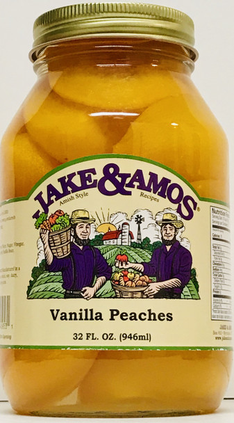 Jake & Amos Vanilla Peaches