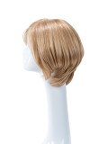 Euspire - Europäische Virgin-Echthaar-Perücke mit Silikonbasis und Lace-Front