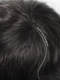 Herren-Toupet M154 Skin-Basis mit French-Lace-Fenstern am Oberkopf und French-Lace-Front