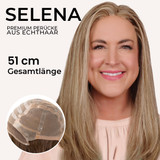 Selena - Premium medizinische Echthaar Perücke