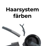 Haarsystem färben