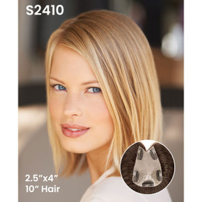S2410 Kleines Haarteil auf Folien-Basis