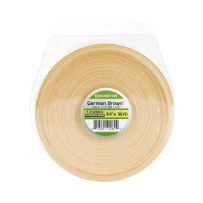 German Brown Liner Tape 3/4" x 36 Yards German Brown Liner Tape 3/4" x 36 Yards