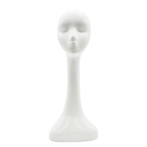 Long Hair Wig Display Fiberglass Mannequin Head High White Female Long Hair Wig Display Fiberglass Mannequin Head High White Female