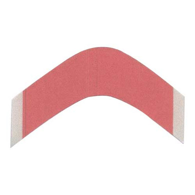 Davlyn B Front Curve Tape(entspricht A-Form), Red Liner Transparenter Streifen 36 Stück/Beutel