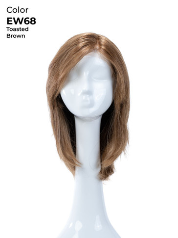 Euvara – Europäische Virgin-Echthaar Premium-Perücke im Stufen-Look