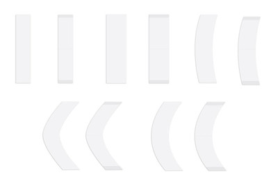 1522 Daily Clear Tape vorgeschnitten