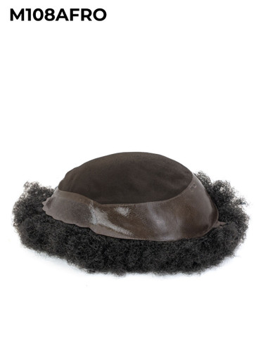 m108 männer haarsystem nachher Afro Locken