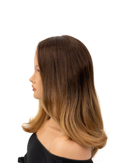 Adina – Premium Hair French Top mit Tressenrückseite