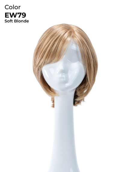 Euspire - Europäische Virgin-Echthaar-Perücke mit Silikonbasis und Lace-Front