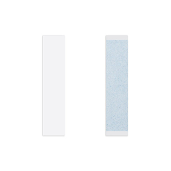 Walker Tape Blue Liner Lace Front Tape "Straight" 3/4"x3" (36 pcs per pack)