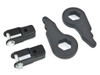 Front Adjustable Torsion Key Lift Kit W/ Shock Extender For Suburban Tahoe Yukon 00-06