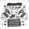 Front Torsion Key Rear Leveling Lift Kit w/ Control Arm For K1500 K2500 88-98 4WD