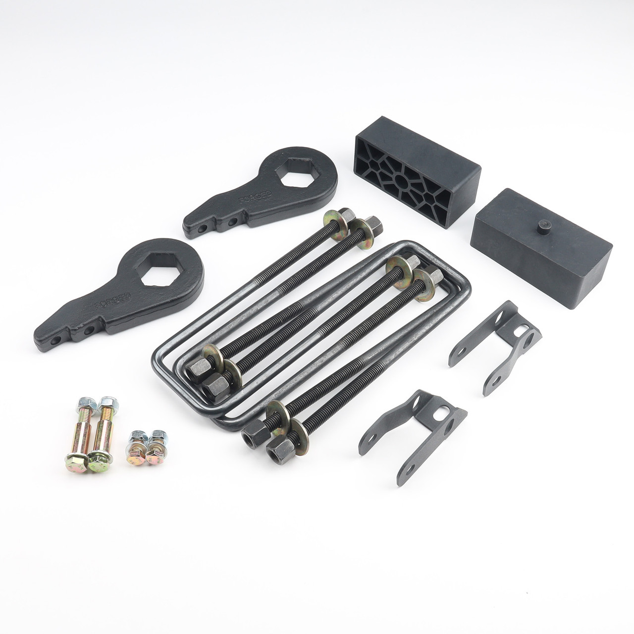 Front Torsion Key Rear Leveling Lift Kit For K1500 K2500 88-98 4WD