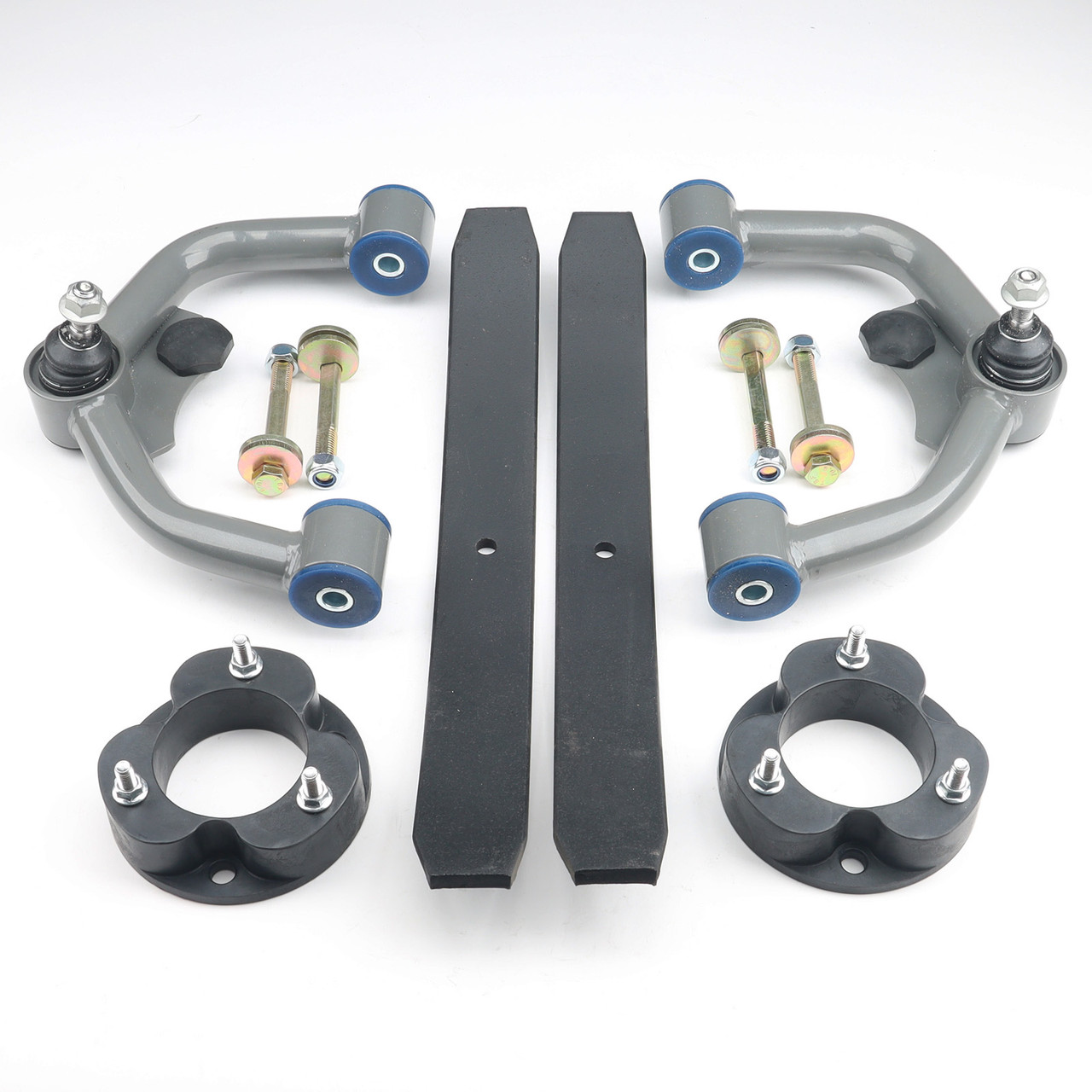 Full 3" Front Rear Add-A-Leaf Lift Kit For 2005-2024 Nissan Frontier 2WD 4WD Full 3" Front Rear Add-A-Leaf Lift Kit For 2005-2024 Nissan Frontier 2WD 4WD