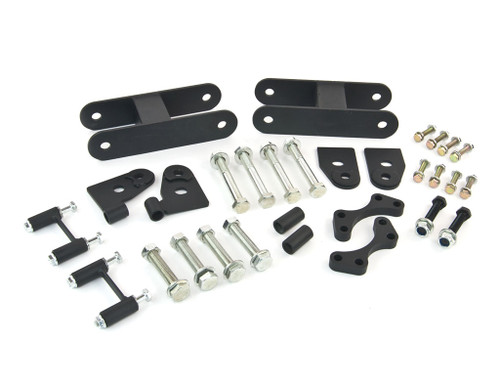 Front 2.5" Rear 1.5" Lift Kit With Shock Extender GMC Chevy 04-12 2WD