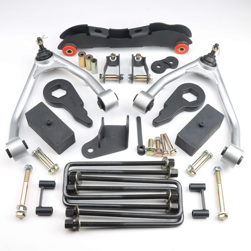 Front Torsion Key Rear Leveling Lift Kit w/ Control Arm For K1500 K2500 88-98 4WD