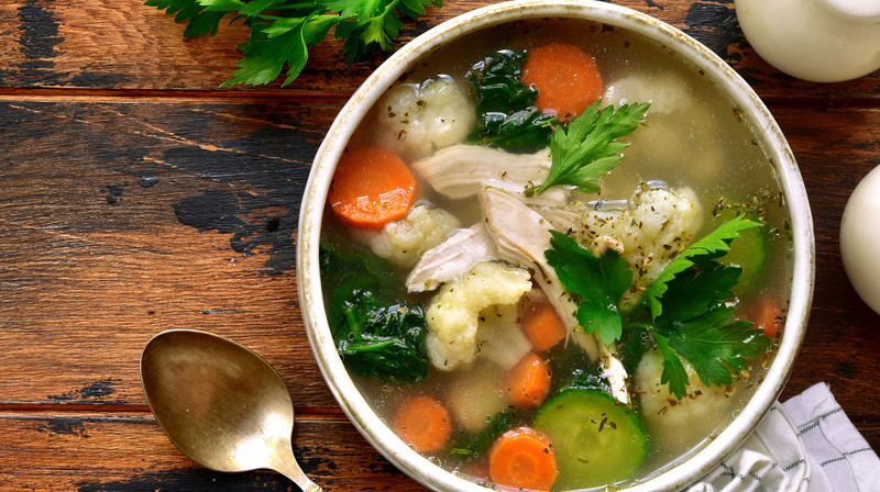 Finish Strong: The Low-Carb Fuel Switch - Chicken Soup – Example Recipe