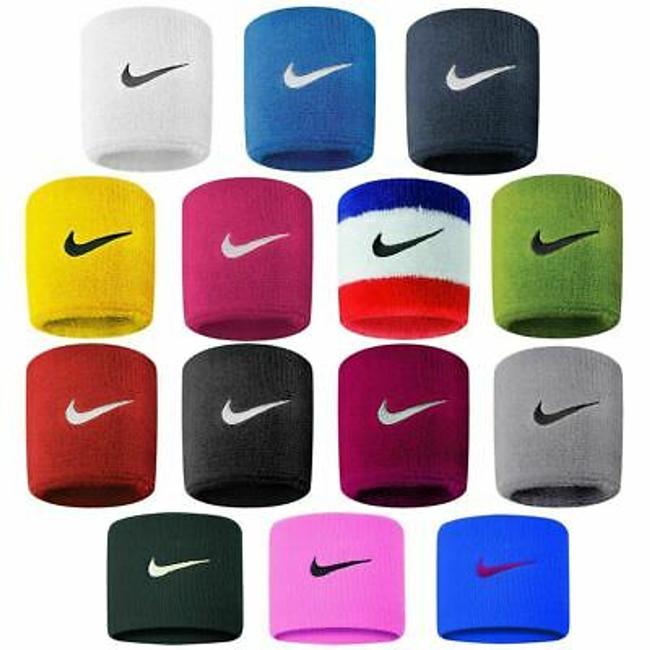 swoosh wristbands