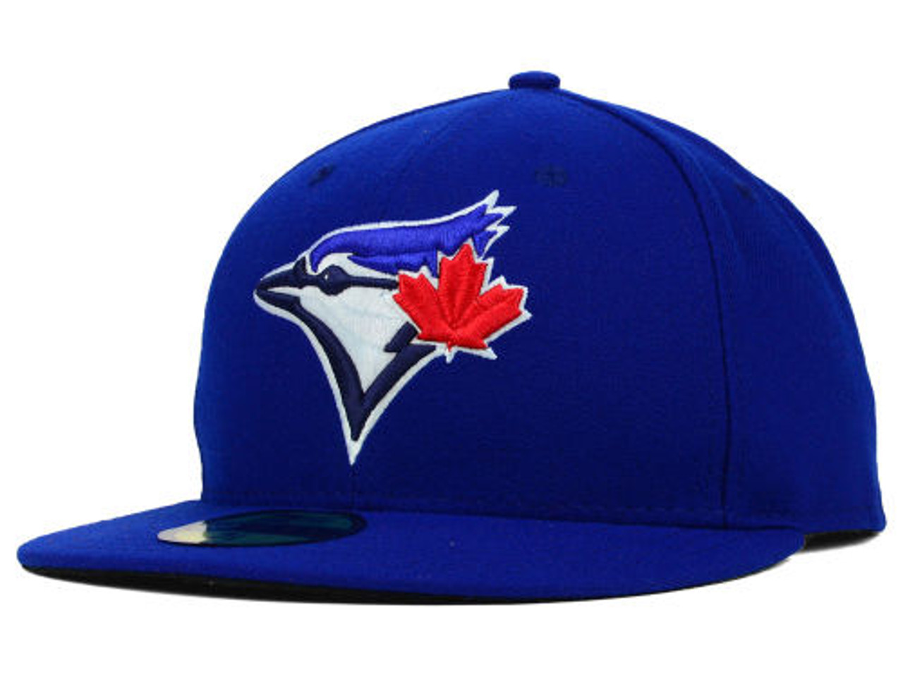 blue jays on field hat