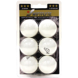 Swiftflyte 3-Star Premium Table Tennis Balls Swiftflyte 3-Star Premium Table Tennis Balls