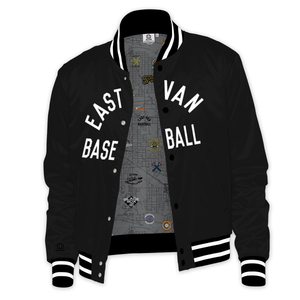 EVBL Satin Bomber Jacket