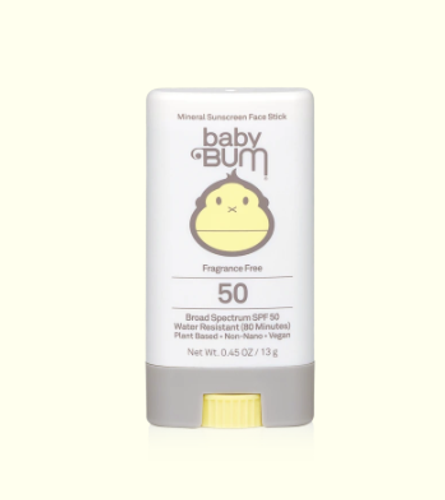 Sun Bum Baby Bum Mineral SPF 50 Face Stick