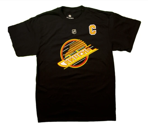 47 Brand Vancouver Canucks Black Skate Logo T-Shirt – Max Performance Sports