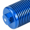 Aluminium Oil Filter Cap 06L115408 for VW EA888 - Blue — product view 2