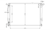 Radiator for Hyundai Santa Fe CM from 2010 to 2012 New Auto Manual 2.4L 3.5L V6 Petrol 11