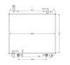 Radiator for Toyota Regius Touring Hiace RCH41/47 from 1997 to 2002 Auto Manual Petrol 98 99 01