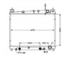 Radiator for Toyota Echo NCP10/12/13 New from 1999 to 2005 Auto Manual 00 01 02 03 04