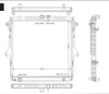 Radiator for Ford Ranger XL PX Mazda BT-50 BT50 New from 2011 to 17 2.2L 3.2L Turbo Diesel  Auto Manual 12 13 14 15 16