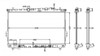 Radiator for Hyundai Trajet FO 03/00-12/07 Auto Manual 01 02 04 05 06