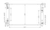 Radiator for Holden Commodore VT VX VU V8 5.0L 1997-2002 Auto Manual 98 99 00 01