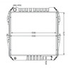 Radiator For Toyota Hilux LN106 LN107 LN111 2.8L Diesel 88-97 Manual 89 90 91 92 93 94 95 96