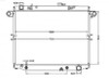 Radiator for Toyota Landcruiser 100 Series UZJ100R 98-07 Auto Manual 99 00 01 02 03 04