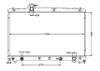 Radiator for Toyota Avensis Verso ACM20/21 10/01-12/09 Auto Manual 2.0L 2.4L 02 03 04 05 06 07 08