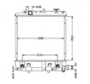 Radiator for Mazda 121 Metro DW 2000-2002 Auto Manual 00 01 02