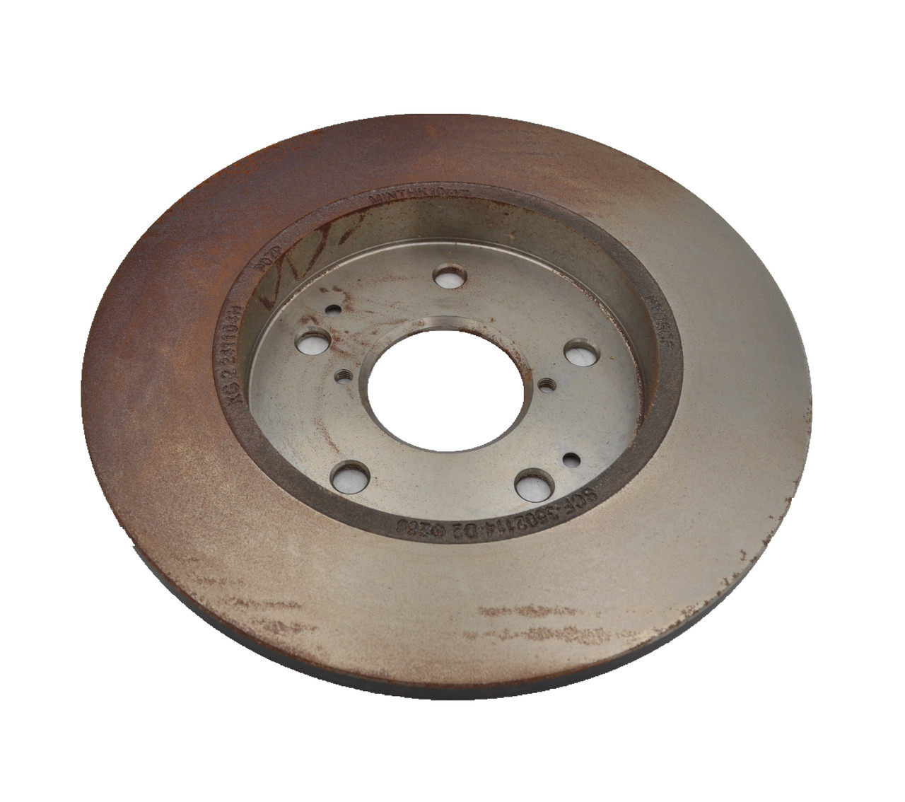 Rear Brake Disc 13609768-00 for BYD Atto 3 EV 22 23 24 25 SCF3502114D2