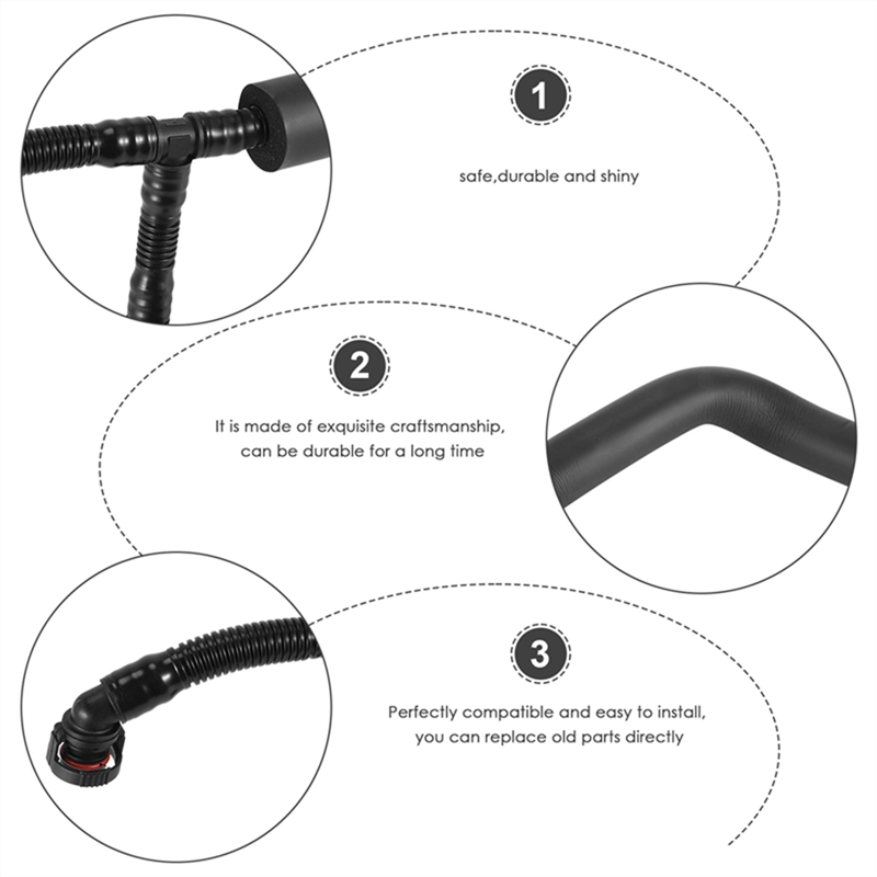 Crankcase Vent Hose for BMW X5 E70 3.0si/xDrive30i 2007–2010 – 11157559528 – detail 3