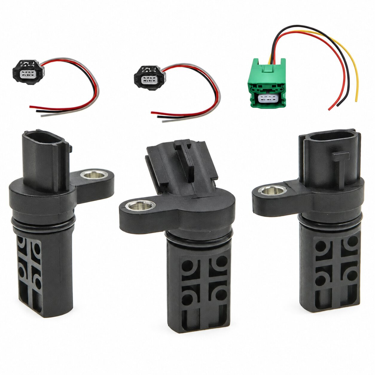 Crankshaft & Camshaft Sensor Kit with Plugs for Nissan VQ35 — product view 1