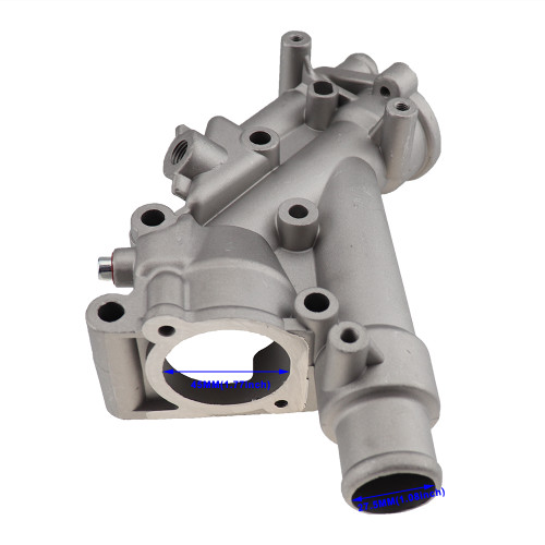 Aluminium Coolant Outlet Housing with Sensor for Peugeot 407 2.0 Petrol 2006–2010 – 1338AV – detail 1